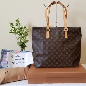 LV cabas mezzo authentic